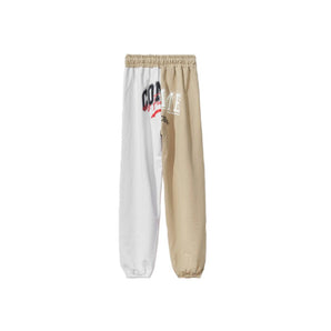 Comme Des Fuckdown Beige Cotton Jeans &amp; Pant