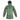 Centogrammi Elegant Hooded Long Down Jacket in Dark Green