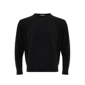 FERRANTE Elegant Black Wool Sweater for Men