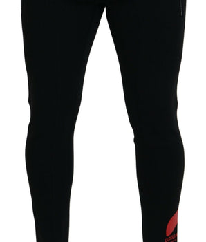 Dsquared² Pantalones slim de poliamida con estampado del logo en la espalda