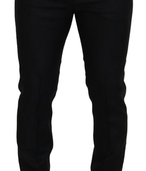 Dsquared² Pantalones formales de corte slim de lana virgen con espalda para hombre