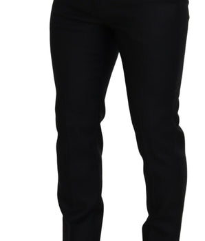 Dsquared² Pantalones formales de corte slim de lana virgen con espalda para hombre