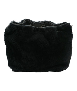 Jimmy Choo Black Leather Top Handle and Shoulder Bag