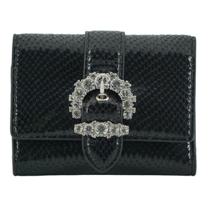 Jimmy Choo Black Leather Cheri Wallet