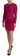 Dsquared² Fuchsia Viscose Long Sleeves Ruched Mini Dress Dsquared² 