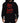 Dsquared² Men's Black Cotton Hooded Printed Pullover Sweater