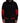 Dsquared² Black Red Cotton Hooded Tie Dye Pullover Sweater