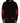 Dsquared² Black Red Cotton Hooded Tie Dye Pullover Sweater