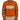 Dsquared² Orange Printed Long Sleeves Men Pullover Sweater