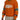 Dsquared² Orange Printed Long Sleeves Men Pullover Sweater