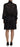 Dsquared² Black Polka Dot Long Sleeves Button Down Dress Dsquared² 