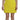 Dsquared² Yellow Nylon Short Sleeves Round Neck Mini Dress