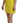 Dsquared² Yellow Nylon Short Sleeves Round Neck Mini Dress Dsquared² 