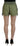 Dsquared² Green Cotton Mid Waist Drawstring Tapered Shorts Dsquared² 