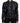 Dsquared² Black Leather Collared Long Sleeves Jacket