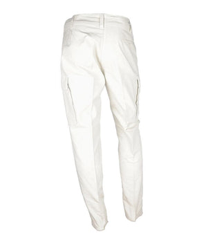 Don The Fuller White Cotton Men's Trouser Don The Fuller 