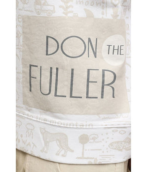 Don The Fuller White Cotton Men Sweater Don The Fuller 