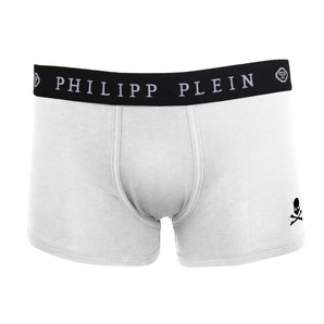 Philipp Plein Elevated Comfort Bóxer Blanco Dúo