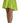 Dsquared² Green High Waist A-line Pleated Mini Women Skirt