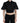 Dsquared² Black Collared Button Down Short Sleeve Cropped Top