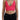 Dsquared² Pink Ribbed Knit Bra Cropped Spaghetti Strap Top