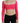 Dsquared² Pink Viscose Knit Square Neck Long Sleeves Top