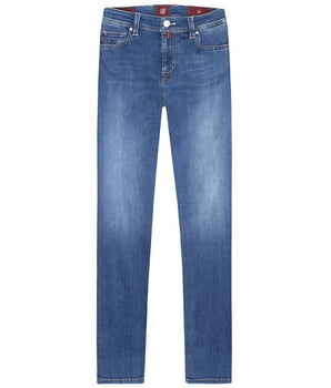Tramarossa Blue Cotton Men's Jeans