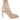 Dolce & Gabbana Beige Stretch Taormina Lace Boots Shoes