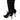 Dolce & Gabbana Black Stiletto Heels Mid Calf Boots Shoes