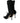 Dolce & Gabbana Black Stiletto Heels Mid Calf Boots Shoes