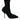 Dolce & Gabbana Black Stiletto Heels Mid Calf Boots Shoes