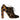 Dolce & Gabbana Brown Leopard Hair Lace Up Booties Shoes