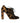 Dolce &amp; Gabbana Brown Leopard Hair Lace Up Booties Shoes