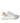 Dolce &amp; Gabbana White Peach DAYMASTER Leather Sneakers Shoes