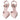 Dolce & Gabbana Pink Leather Ankle Strap Heels Pumps Shoes