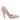 Dolce & Gabbana Light Pink Faux Fur Heels Pumps Shoes