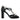 Dolce & Gabbana Black Lilies Crystal Heels Pumps Shoes