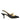 Dolce & Gabbana Black Leather Faux Pearls Slingbacks Shoes