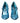 Dolce & Gabbana Blue Sequin Mary Jane Pumps High Heels Shoes