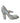 Dolce & Gabbana Silver Floral Crystal Mary Jane Pumps Shoes