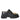 Dolce &amp; Gabbana Zapatos Derby estilo trekking de cuero negro con adornos