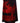 Dsquared² Red Printed High Waist A-line Pleated Midi Skirt