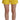 Dsquared² Yellow Cotton High Waist Baggy Women Hotpants Shorts