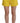 Dsquared² Yellow Cotton High Waist Baggy Women Hotpants Shorts