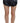 Dsquared² Black Checkered High Waist A-line Denim Mini Skirt