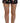 Dsquared² Black Floral Embroidery Mid-Waist A-line Mini Skirt