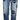 Dsquared² Blue Washed High Waist Straight Denim Boston Jeans