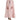 Dolce & Gabbana Light Pink Silk Long Maxi Cape Coat Jacket