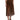 Dolce & Gabbana Brown Polyester Pleated High Waist Midi Skirt