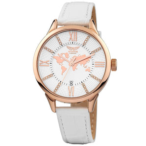 Aviator Rose Gold Women Watch